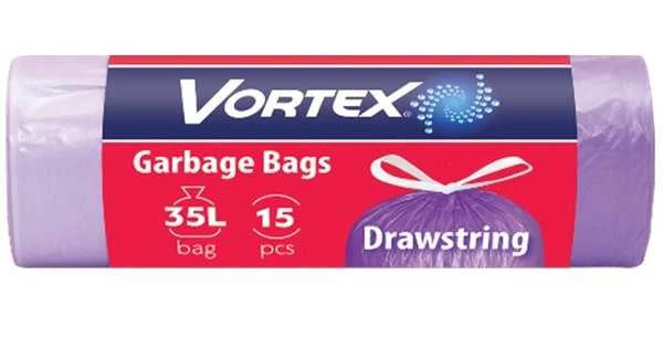 Šiukšlių maišai Vortex, 35 l, 15 vnt.
