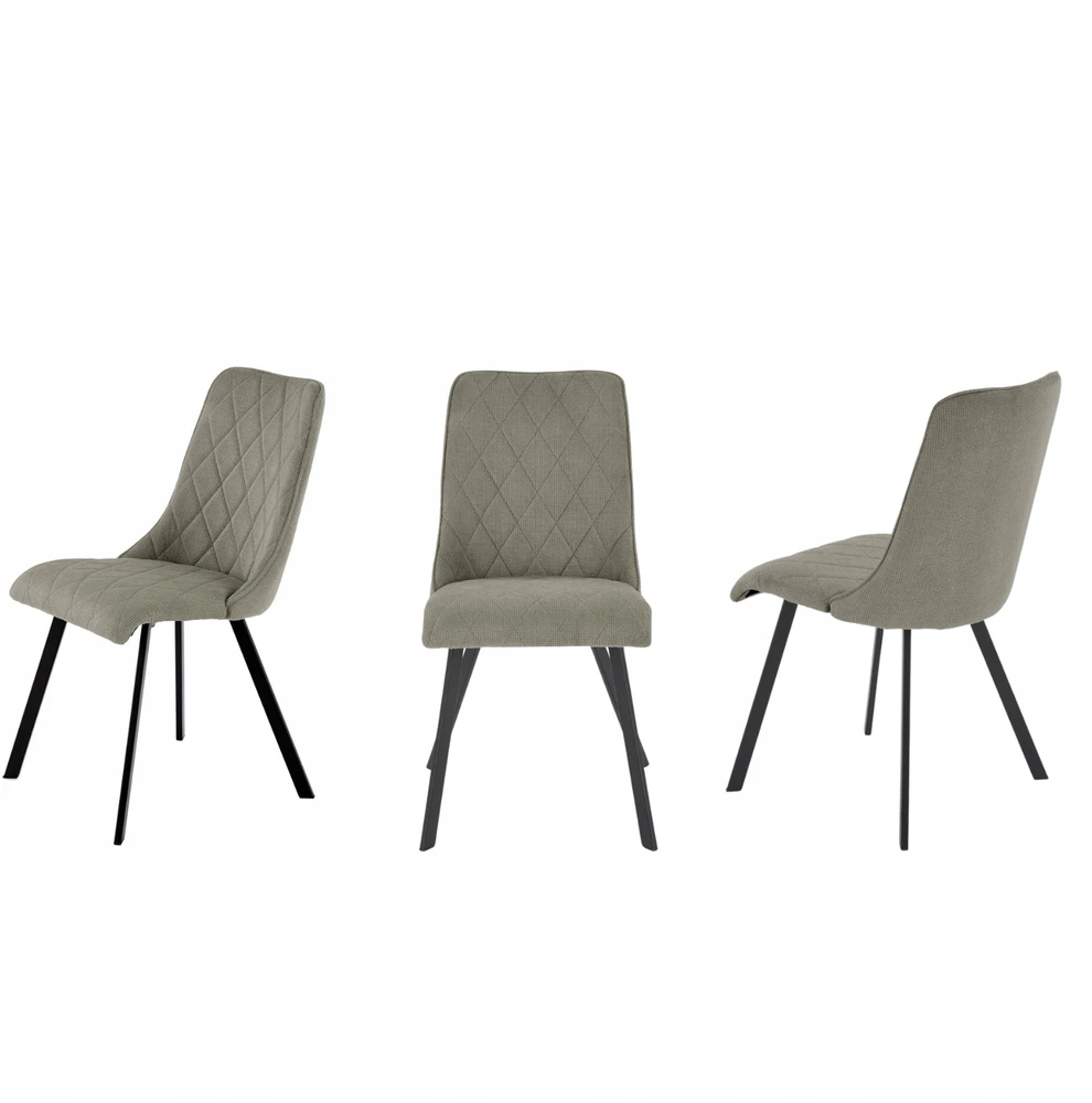 Šiuolaikinė minkšta kėdė svetainei Valgomojo Loft Olive K561 Halmar