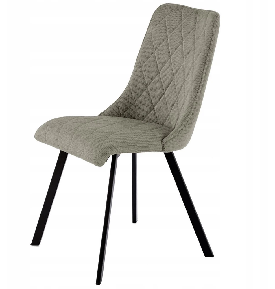 Šiuolaikinė minkšta kėdė svetainei Valgomojo Loft Olive K561 Halmar