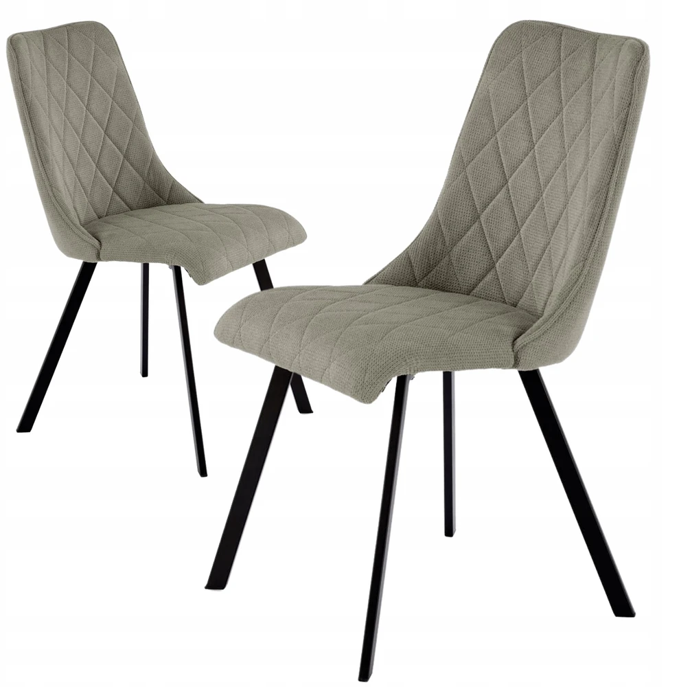 Šiuolaikinė minkšta kėdė svetainei Valgomojo Loft Olive K561 Halmar