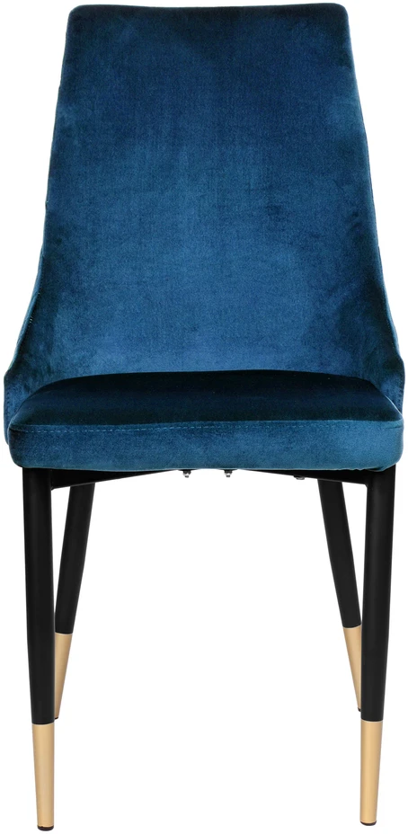 Ehokery Šiuolaikinė skandinaviška veliūrinė kėdė Velvet Velior Juodas Legs Loft