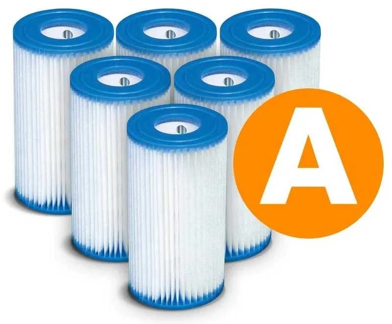 Siurblio filtrų komplektas A tipo, 6 vnt. INTEX 29000 x6