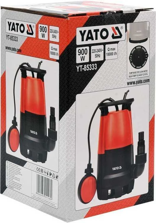 Yato IŠSKYRUS SIurblį ZATAPIALNA 900W