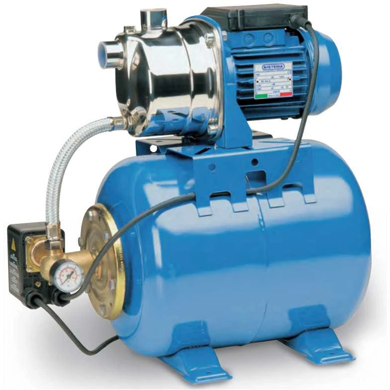 Siurblys su slėginiu baku Sistema AJX 80/22 HL, 600W