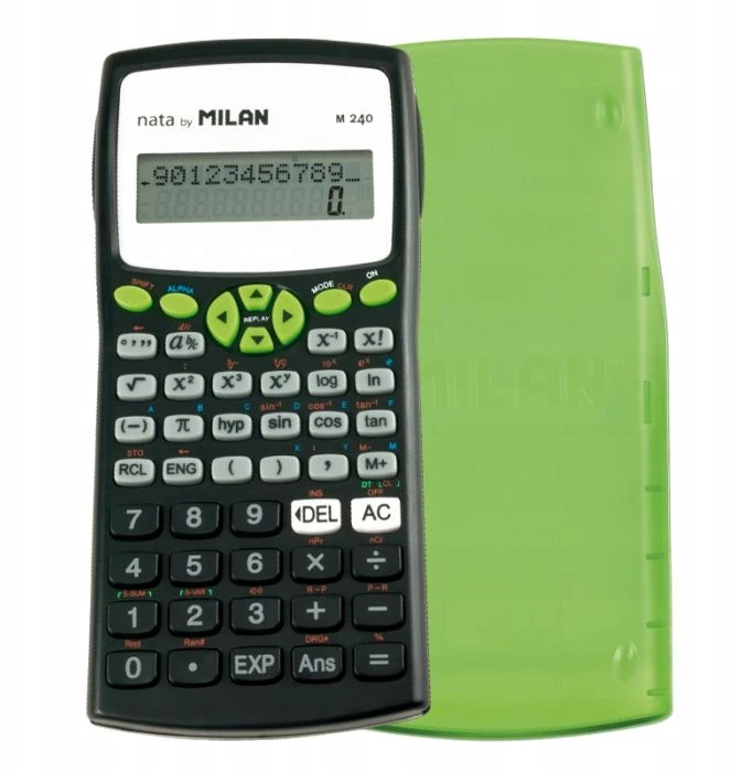 Skaičiavimo mašinėlė su funkcijomis 159110GRBL MILAN, T01-2083