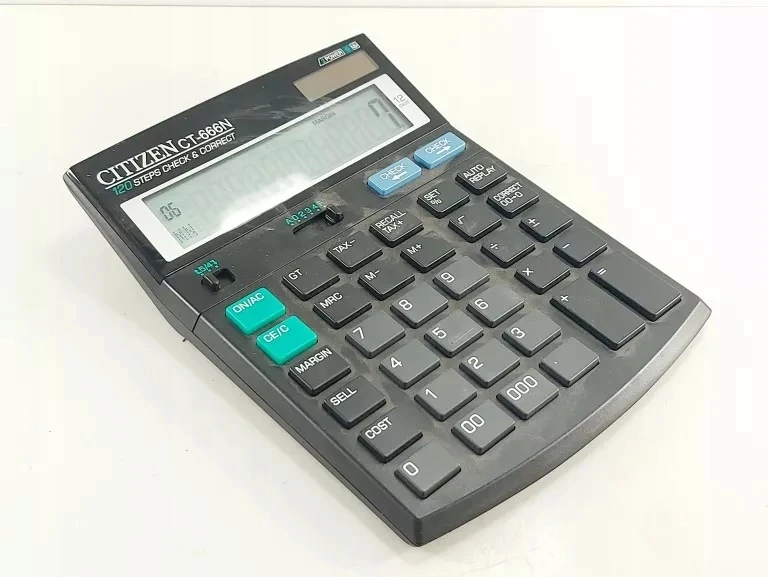 Skaičiuotuvas stalinis Citizen CT 666N