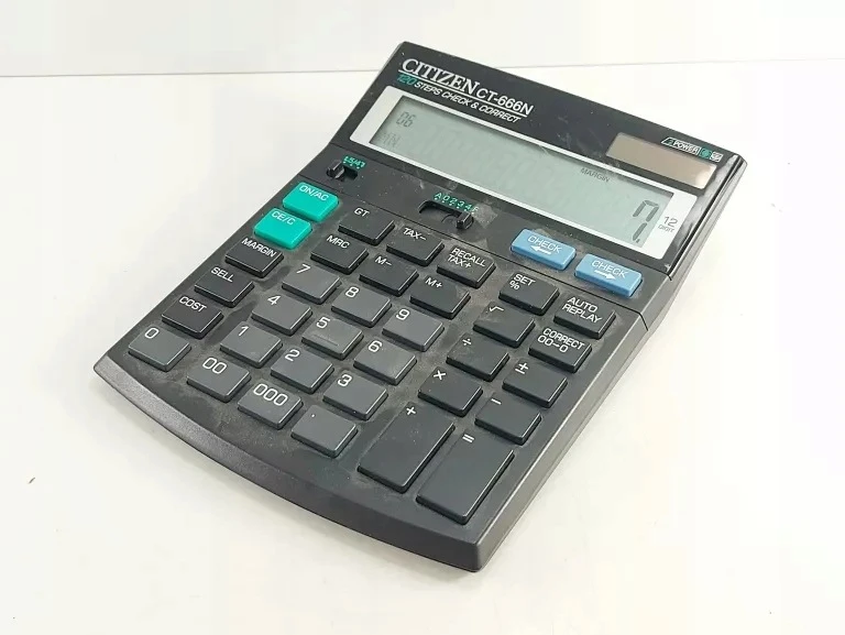 Skaičiuotuvas stalinis Citizen CT 666N