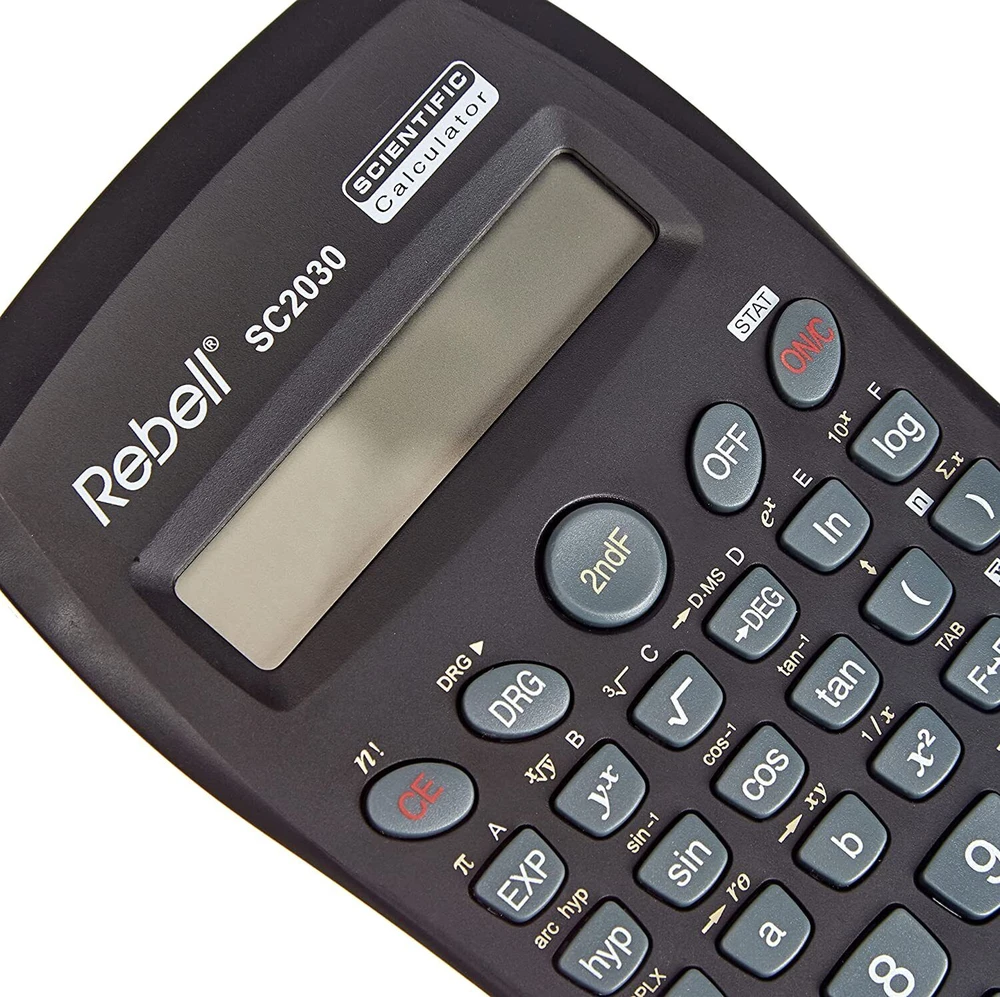 Mokslinis skaičiuotuvas Rebell SC2030 (patvirtintas egzaminų centro)