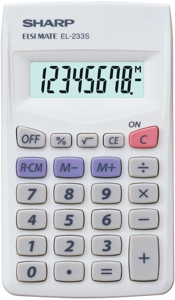 Sharp EL-233S skaičiuotuvas