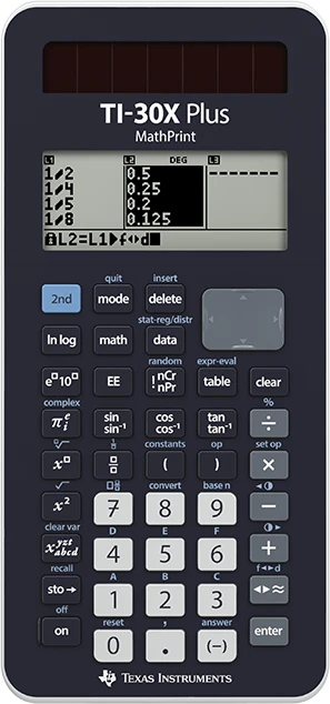 Skaičiuotuvas Texas Instruments TI-30X Plus MathPrint