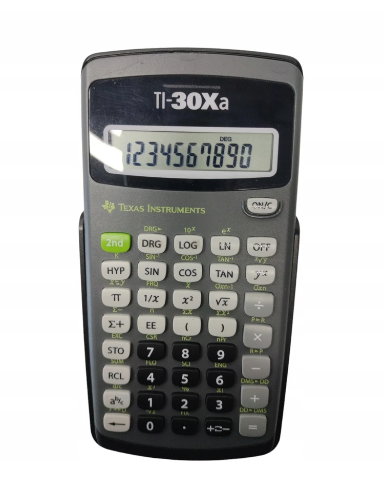 Skaičiuotuvas Texas Instruments TI-30XA