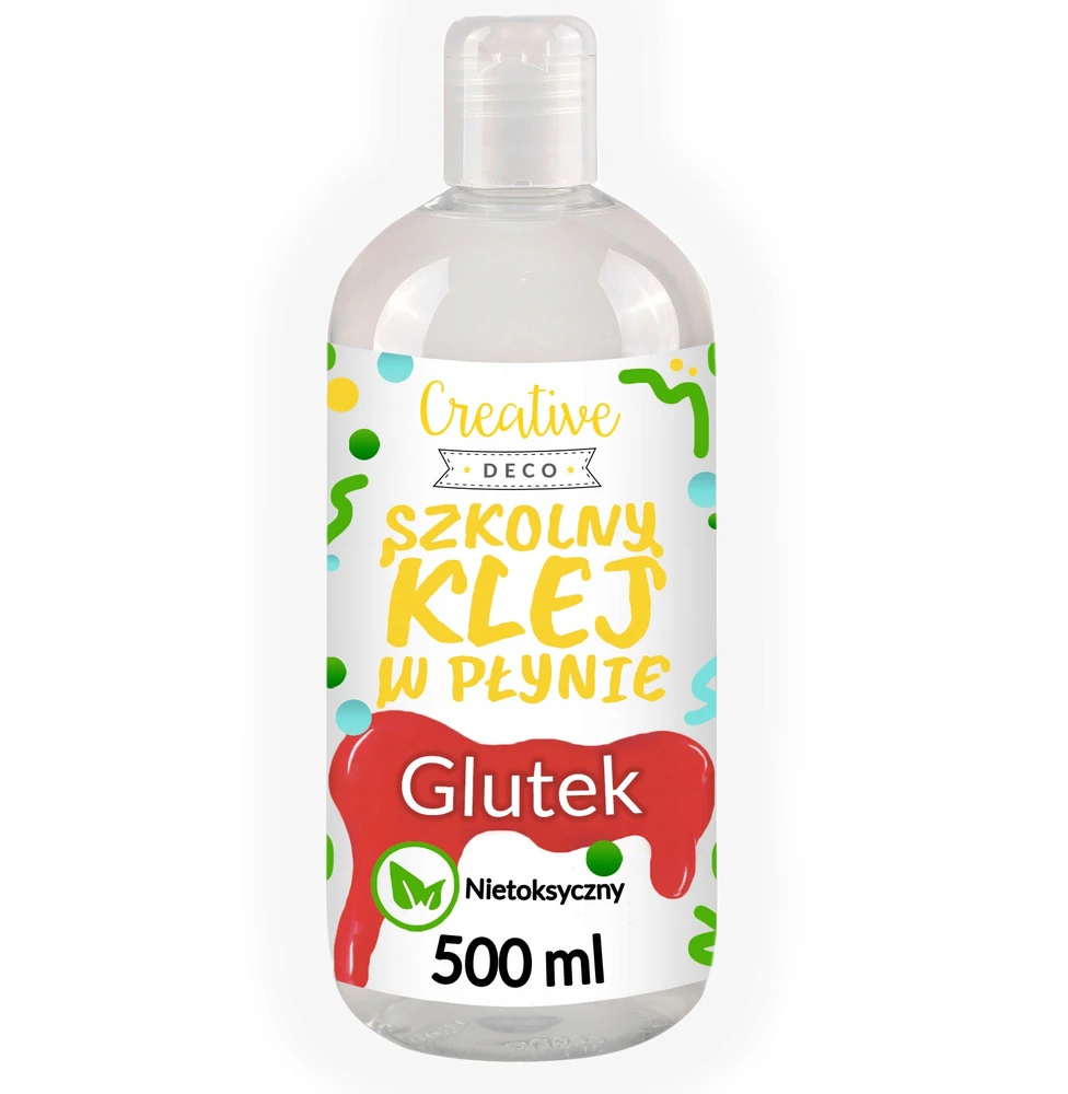 Skaidrūs PVA vinilo klijai Creative Deco, 500 ml