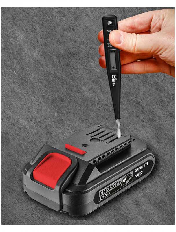 Neo Tools Skaitmeninis įtampos testeris NEO 94-005 12-250V