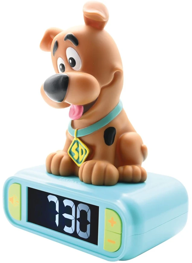 Skaitmeninis žadintuvas su Scooby Doo 3D naktiniu apšvietimu Lexibook
