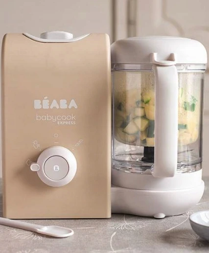 Trintuvas - garintuvas BEABA BABYCOOK EXPRESS BALTIC, Smėlio spalvos
