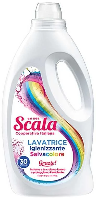 Scala Spalvotų audinių koncentruotas skalbiklis Gėlės 1500ml (37 skalbimai)