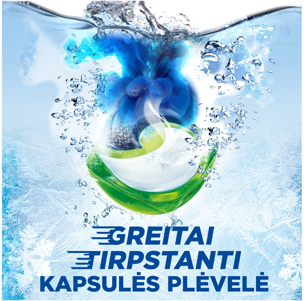 Ariel All-in-1 PODs Mountain Spring Skalbimo Kapsulės, 72 Skalb