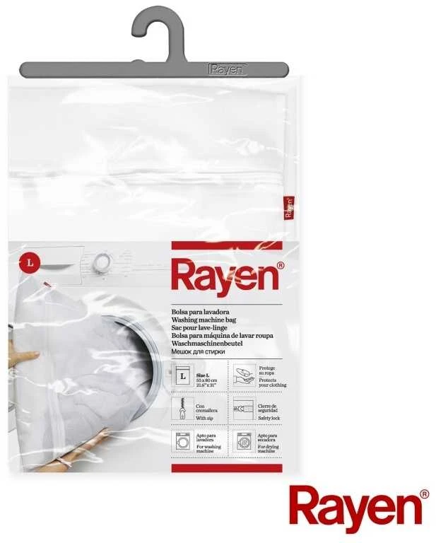 Skalbimo maišas Rayen 55x80cm/L dydis baltas