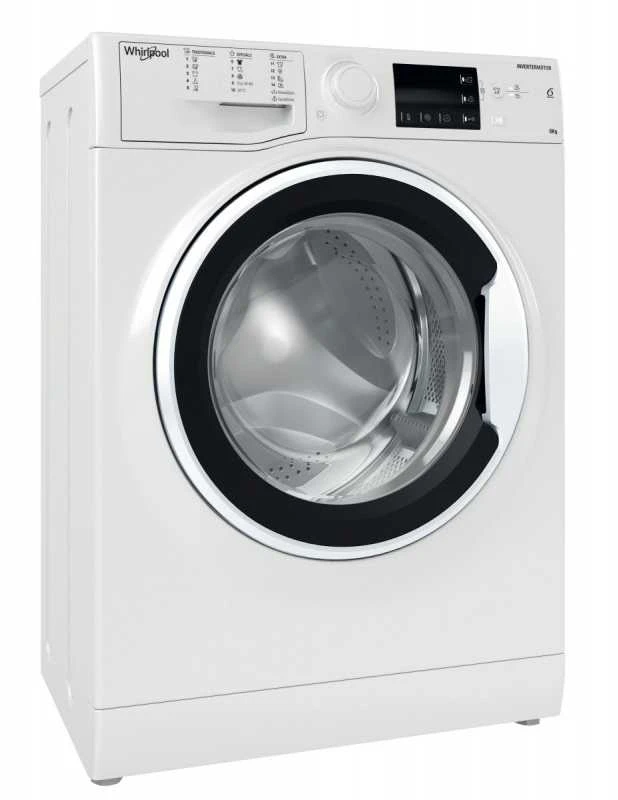 Whirlpool | Skalbimo mašina | WRBSB 6249 W EU | Energy efficiency class C | Front loading | Skalbimo talpa 6kg | 1200 RPM | Gylis 43 cm | Plotis 60 cm | LED | Baltas