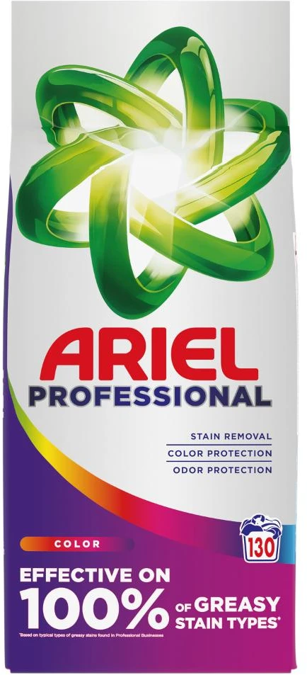 Skalbimo milteliai ARIEL Professional, Baltas, 130 skalb., 7,15 kg.