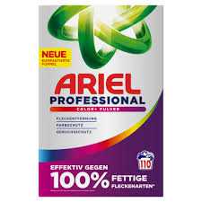Static Control Skalbimo milteliai ARIEL Professional, Color+, 110 skalb., 6,05 kg.