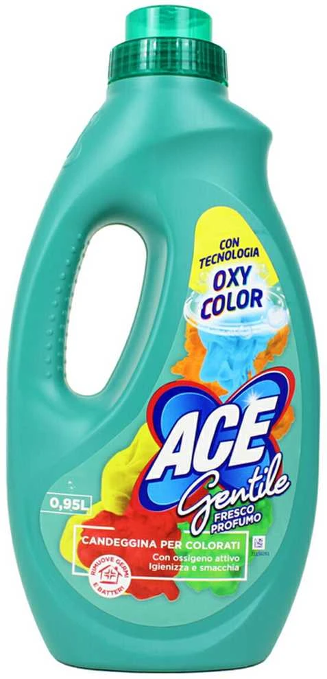 Skalbinių baliklis Oxy Color Ace 950ml Gentile