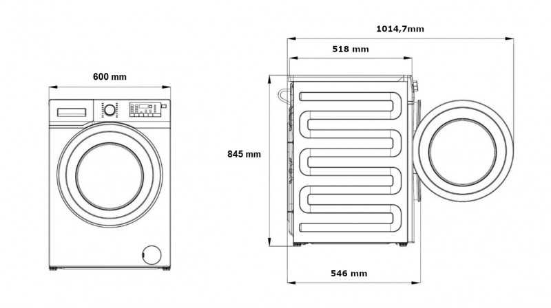 Skalbimo mašina BEKO BM3WFSU48415ADC