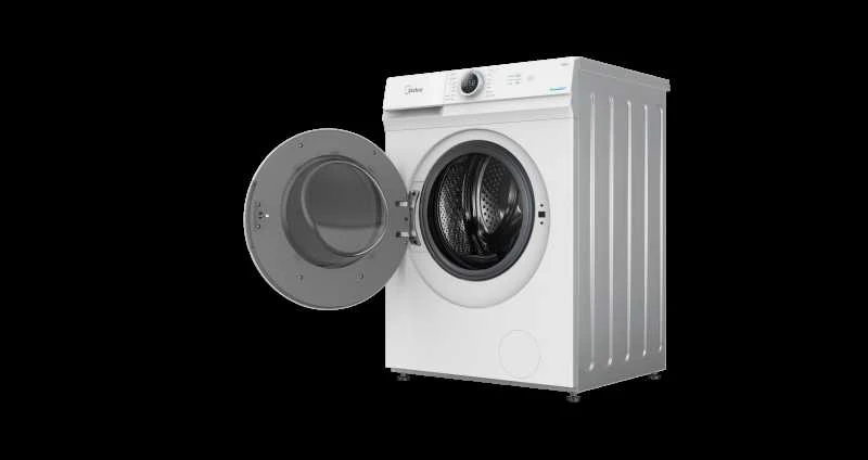 Midea | Skalbimo mašina | MF100W70/W | Energy efficiency class D | Front loading | Skalbimo talpa 7kg | 1200 RPM | Gylis 40 cm | Plotis 60 cm | Ekranas | LED | Baltas