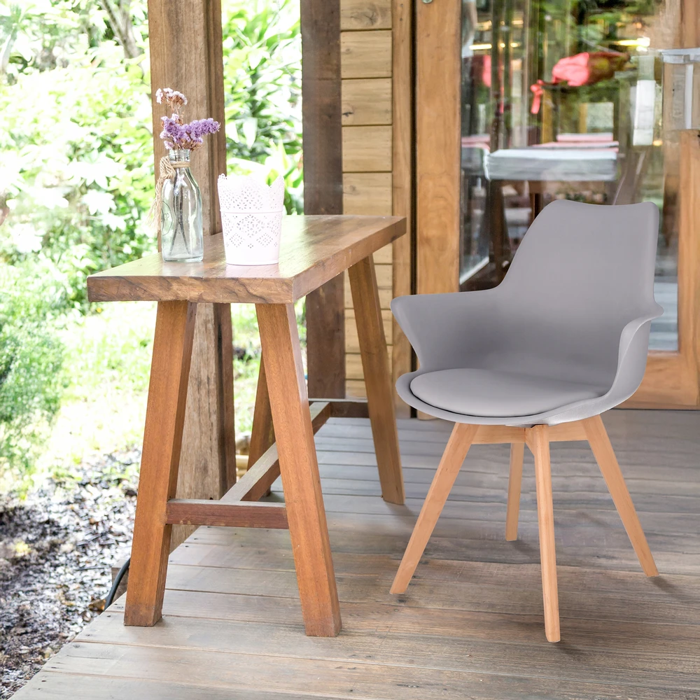 SKANDINAVIŠKĖ KĖDĖ svetainei VIRTUVĖ ECO LEATHER ORLEAN modernus JUMIhome