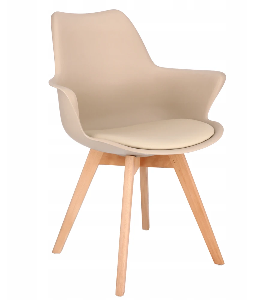 SKANDINAVIŠKĖ KĖDĖ svetainei VIRTUVĖ ECO LEATHER ORLEAN modernus JUMIhome