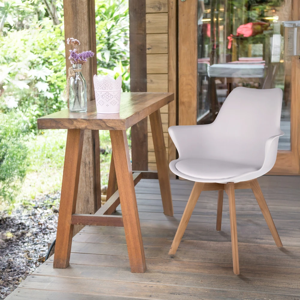 SKANDINAVIŠKĖ KĖDĖ svetainei VIRTUVĖ ECO LEATHER ORLEAN modernus JUMIhome