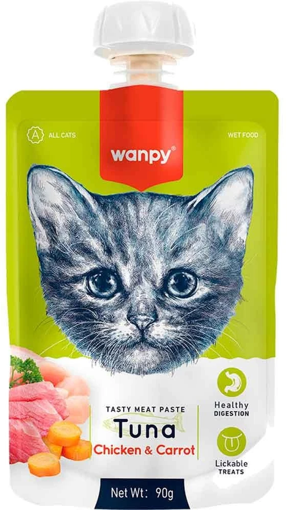 Skanėstas katėms WANPY Creamy, su vištiena, 70 g
