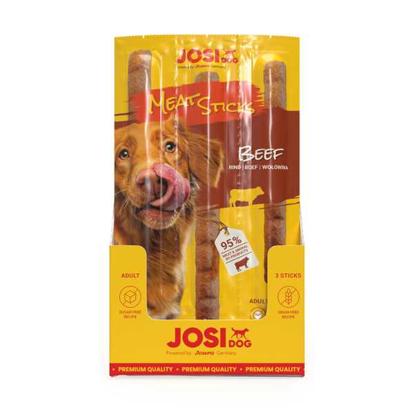 Josera Skanėstas šunims JOSIDOG Meat Sticks, su jautiena, 33 g