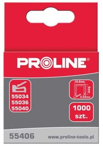 Skardelės Proline T140 10mm 1000 vnt.