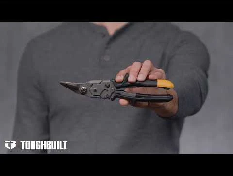 Skardos žirklės ToughBuilt®, dešininės