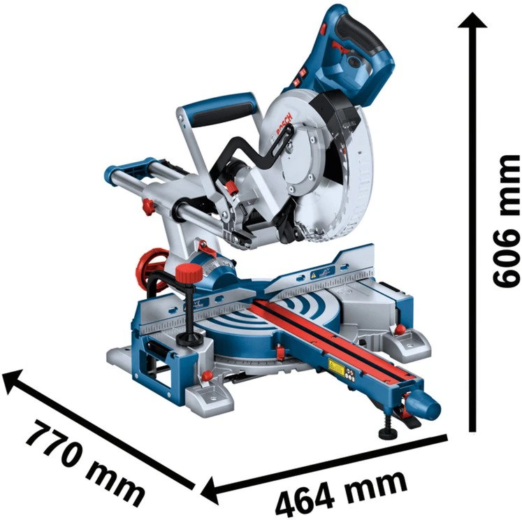 Bosch GCM 305-216 D, dėžutė