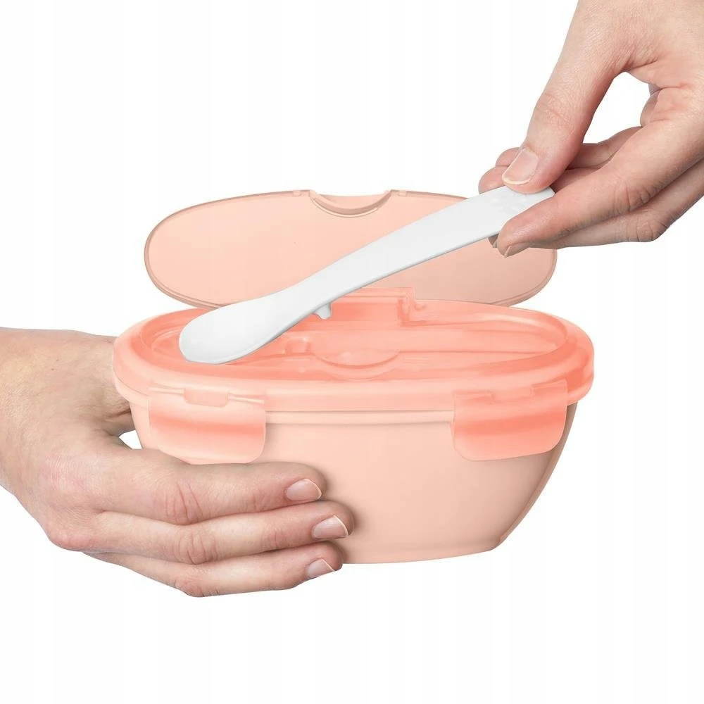 Skip Hop Patogus maitinimo rinkinys su indeliu ir šaukšteliu