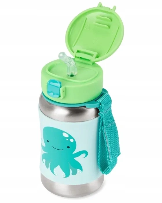 „Skip Hop“ terminis buteliukas vaikams „Octopus“ 350 ml ZOO