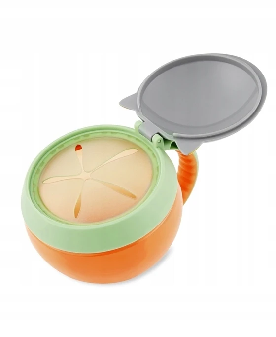Skip Hop Zoo MUG Unrash užkandžiams vaikams Raccoon 222ml BPAFree