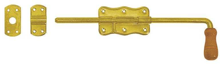 DMX Skląstis medine rankena WRG120, 120 x 60 x 1,3 mm, geltonai cinkuotas, 862401