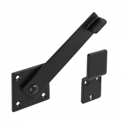 DMX Skląstis su spyna ir raktais WHK 2, 140 x 40 mm, juodos sp.