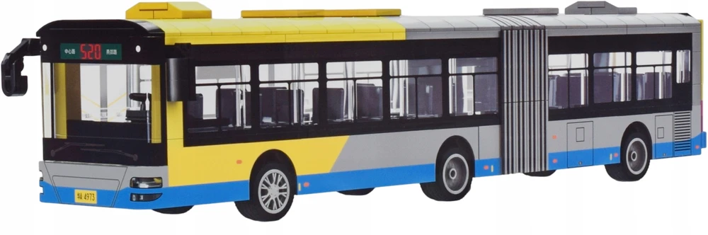 Skleplolki KONSTRUKCINIAI BLAKAI Šarnyrinio autobuso sunkvežimio modelis vaikams 415 vnt