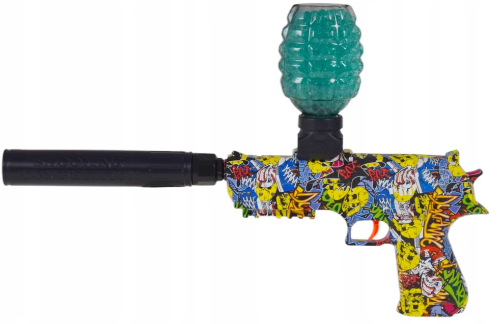 Skleplolki VANDENS GEL BB GUN AUTOMATINIS ŠAUTUVAS XXL RINKINYS 1000 KAMULIŲ