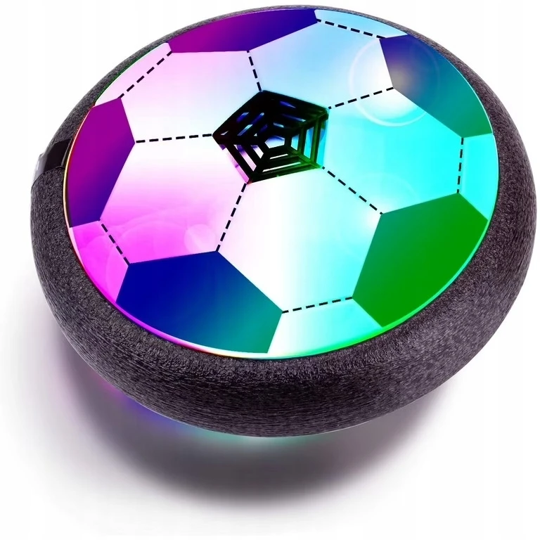 SKRYDANTIS FUTBOLIS SVĖTINANTIS ORO HOVERBALL ORO HOVERBALLAS SU ŠVIESOS DISKU
