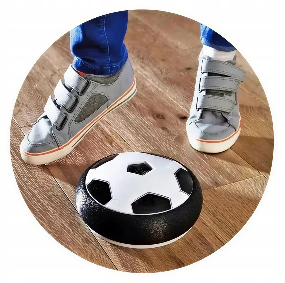SKRYDANTIS FUTBOLIS SVĖTINANTIS ORO HOVERBALL ORO HOVERBALLAS SU ŠVIESOS DISKU