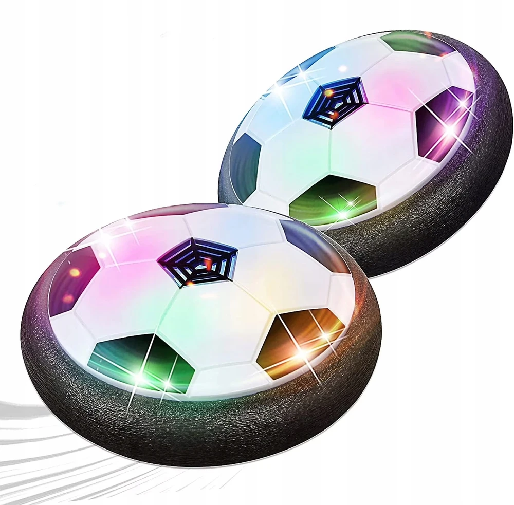 SKRYDANTIS FUTBOLIS SVĖTINANTIS ORO HOVERBALL ORO HOVERBALLAS SU ŠVIESOS DISKU