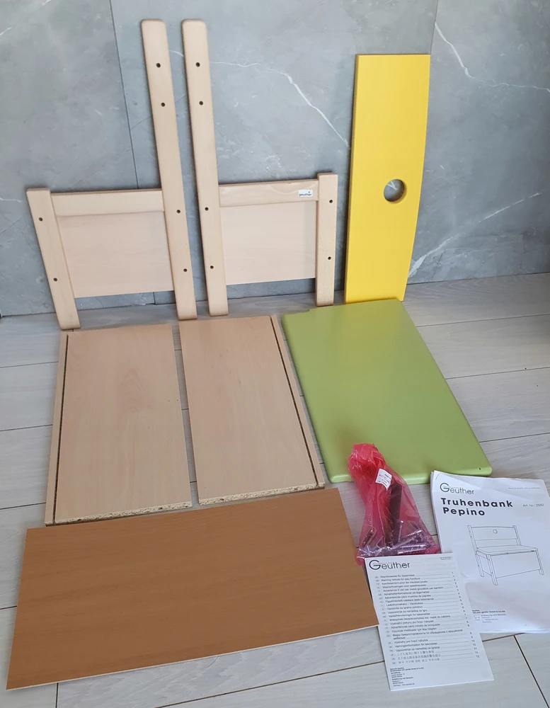 Skrzynia na zabawki Geuther 2 x 3 cm wielokolorowy