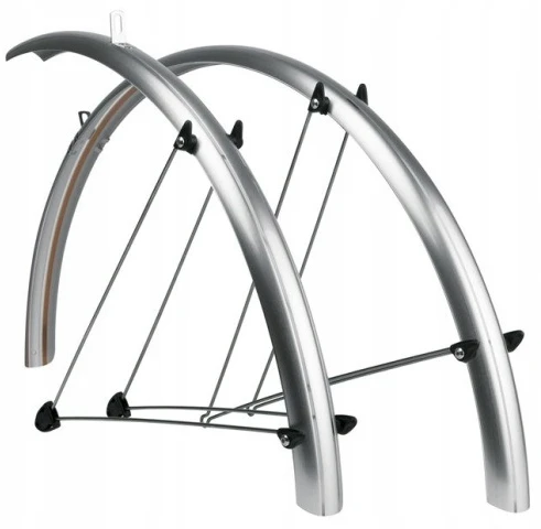 Sks Routing 42 purvasaugiai 28'' 42mm sidabriniai komplektas