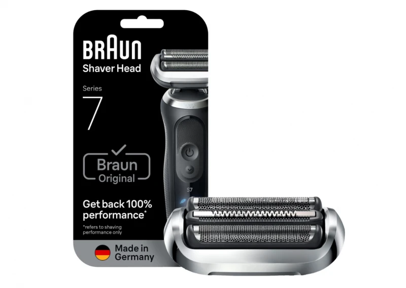 Braun 74S skustuvo galvutės pakaitalas, 7 serija, Sidabrinis