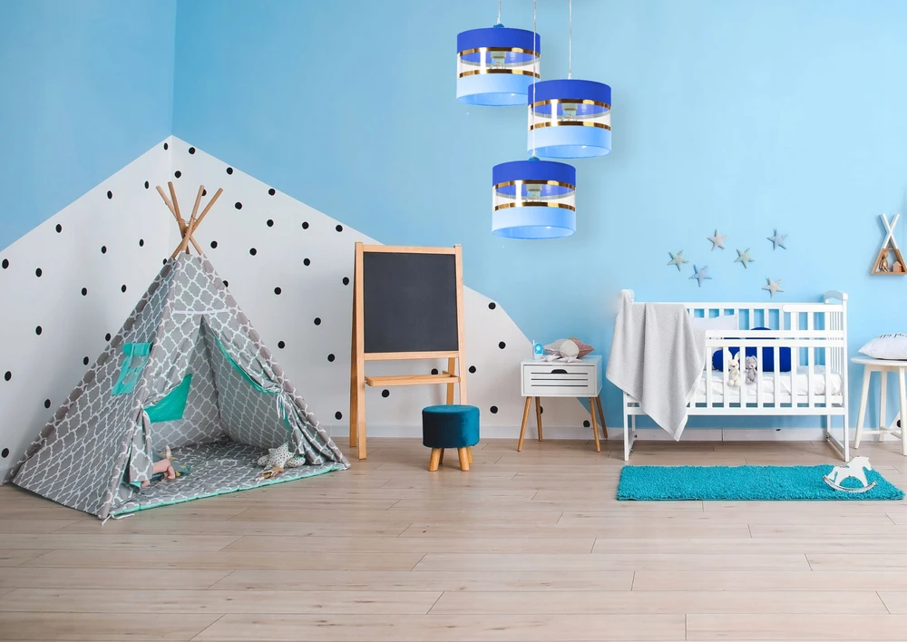 Skylighting Lampa wisząca sufitowa dziecięca su abażurem 20cm